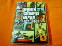 Joc GTA San Andreas, PC, original si sigilat, 39.99 lei(gamestore)! foto