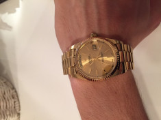 Ceas Rolex Day-Date 36mm aur galben foto