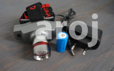 Lanterna Frontala LED CREE 180 Lm reincarcabila foto