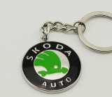 Breloc auto pentru SKODA si cutie simpla cadou