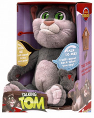 Talking Tom - Tom Cel Vorbaret - Pisica vorbitoare, repeta ce ii spui, toarce, zone cu interactiune foto