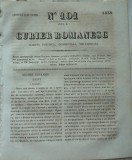 Curier romanesc , gazeta politica , comerciala si literara , nr. 101 din 1839