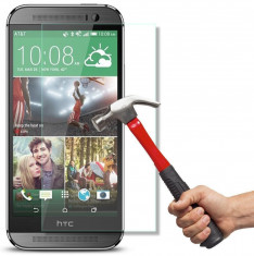 FOLIE sticla HTC ONE MINI 2 M8 securizata Tempered Glass protectie antisoc foto