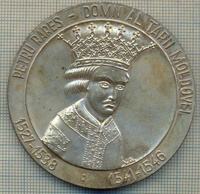 ATAM2001 MEDALIE 693 - PETRU RARES -DOMN AL TARII MOLDOVEI 1527-1538 ...