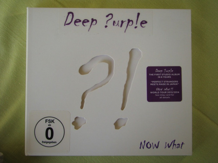 DEEP PURPLE - Now What - Deluxe Edition (C D + DVD) ca NOI