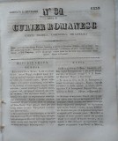 Cumpara ieftin Curier romanesc , gazeta politica , comerciala si literara , nr. 31 din 1839