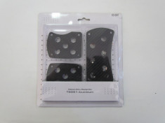 Ornament pedala Carbon cu gaurele ( set 3 buc. ) foto