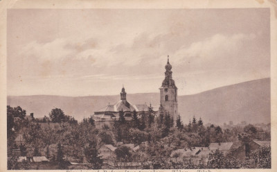 CARTE POSTALA ZALAU Biserica ref.- Reformatus templom Circulata 1940 foto