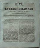 Cumpara ieftin Curier romanesc , gazeta politica , comerciala si literara , nr. 73 din 1839