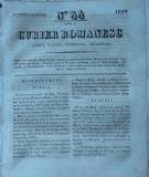 Cumpara ieftin Curier romanesc , gazeta politica , comerciala si literara , nr. 44 din 1839