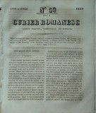 Cumpara ieftin Curier romanesc , gazeta politica , comerciala si literara , nr. 59 din 1839