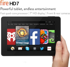 Kindle Fire HD 7 WiFi 8GB (Tableta Amazon), Noua, Quad-Core 1.5 GHz, 1 GB RAM foto