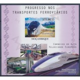 MOZAMBIC 2010 TRENURI NEDANTELAT MICHEL CAT. BL 319B