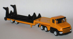 SIKU - Cap tractor Scania + platforma 1/87 foto