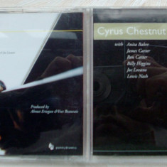 CD JAZZ: CYRUS CHESTNUT (1998) [w/RON CARTER &amp; BILLY HIGGINS / feat. JAMES CARTER / JOE LOVANO / LEWIS NASH / ANITA BAKER]