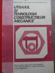 Utilajul Si Tehnologia Constructiilor Mecanice Manual Pentru - Vasile Marginean, Dumitru Teodorescu ,521376 foto