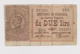 Cumpara ieftin 2 lire Italia 1914 Regele Vittorio Emanuel III circulata, Europa