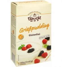 Budinca de gris bio fara gluten, 130g Bauck Hof foto