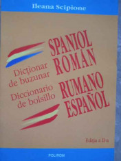 Dictionar De Buzunar Spaniol Roman - Ileana Scipione ,273280 foto