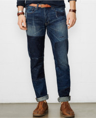 Blugi Ralph Lauren Slim-Fit Taketo Jean masura 32/32 cu 60 % reducere foto