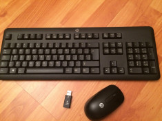 Set tastatura + mouse wireless HP foto