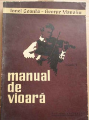 Manual De Vioara Vol.2 - Ionel Geanta George Manoliu ,273534 foto