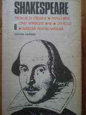 Troilus Si Cresida Totu-i Bine Cind Sfirseste Bine Othello Ma - Shakespeare ,519031 foto