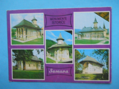 HOPCT14634 ROMANIA SUCEAVA - MONUMENTE ISTORICE -MANASTIRI - [ CIRCULATA] foto