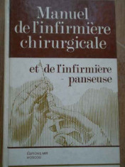 Manuel De L&amp;#039;infirmiere Chirurgicale Et De L&amp;#039;infirmiere Panseu - B.komarov ,280402 foto