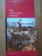 1789 Emblemele Ratiunii - Jean Starobinski ,293540 foto