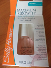 SALLY HANSEN - MAXIMUM GROWTH - TRATAMENT PENTRU CRESTEREA UNGHIILOR foto