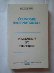 Economie Internationale Fondements Et Politiques - Colette Neme ,269576 foto