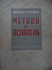 Metoda De Acordeon - Misu Iancu-petre Romea ,521034 foto
