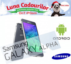 Telefon mobil samsung galaxy alpha 2014, G850 12 MP, GARANTIE foto