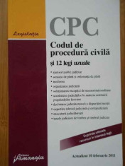 Codul De Procedura Civila Si 12 Legi Uzuale - Colectiv ,283938 foto