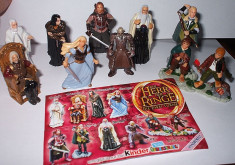 SURPRIZE KINDER - LORD OF THE RINGS 2 - SERIE COMPLETA foto