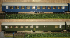Set doua vagoane CFR &amp;amp; OSE, Tillig 14009, noi, H0 foto