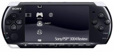 PSP 3004 SONY, Negru, Original, Modat, Card 8 gb, Aproape NOU foto