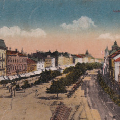 CARTE POSTALA ARAD Andrassy-teri reszlet Circulata 1923