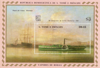 COLITA S. TOME E PRINCIPE VAPOR 1984 17 E foto