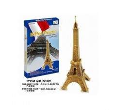 Puzzel 3D Turnul Eiffel Tower - cadou copii foto