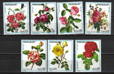 = PARAGUAY FLORA MNH foto