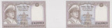 Cumpara ieftin Lot 2 bancnote 1 rupee, rupie - Nepal, Regele Mahinda 1972 Serii consecutive aUNC ( 2 ), Asia