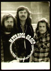 1985 Formatia METROPOL - Fotografie publicitara cu autografe Bela Raduly, ldiko Fogarasi, Zoltan Stier, Attila Weinberger, trupe rock Oradea foto