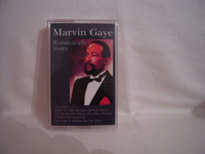 Vand caseta audio Marvin Gaye - Romantically Yours, originala foto