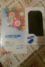 Flip cover NOU sigilat pentru Samsung S3 + folie cadou foto