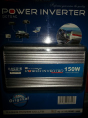 Invertor auto RG-8115N 150W Car Power Inverter 12VDC 220VAC foto