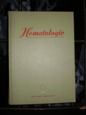 Hematologie - Prof. C. T. Nicolau foto