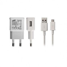 Incarcator microUSB Samsung S5350 Shark 2000mAh In Blister Alb foto