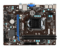 MSI H81M-E33, SOCKET 1150, 2xDDR3 32GB max, USB 3.0, SATA3, HDMI, VGA, PCI-Ex16 foto